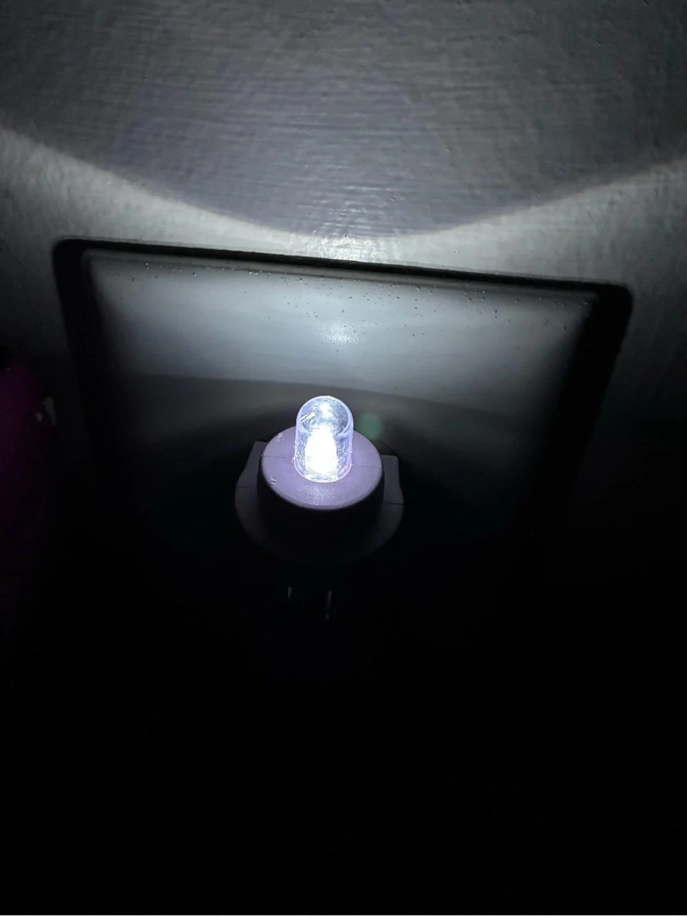 Disney Princess Nightlight 2 Prong Wall Plug In w/ Switch Low Light Rotary Shade